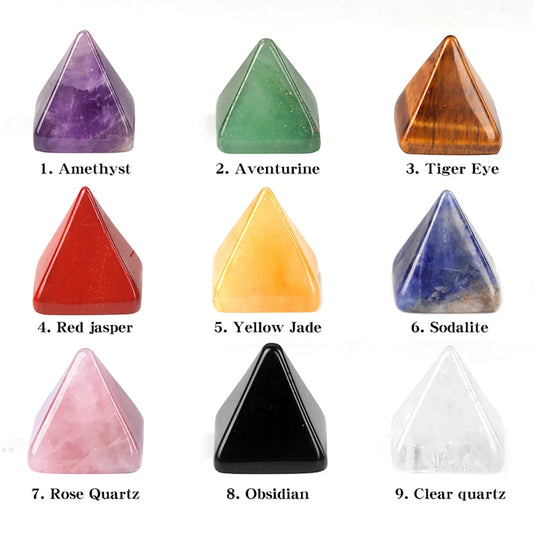 Natural Stone Pyramids for Spiritual Work